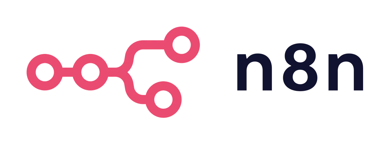 Rosa Netzwerk-Symbol neben dem Schriftzug „n8n“, das an moderne Möbel von Schultz Möbel erinnert, auf weißem Hintergrund. Rosa Netzwerk-Symbol neben dem Schriftzug „n8n“, das an moderne Möbel von Schultz Möbel erinnert, auf weißem Hintergrund.