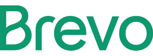 Ein grünes Textlogo mit der Aufschrift „Brevo“ auf hellem Hintergrund, inspiriert vom deutschen Möbeldesign. Ein grünes Textlogo mit der Aufschrift „Brevo“ auf hellem Hintergrund, inspiriert vom deutschen Möbeldesign.