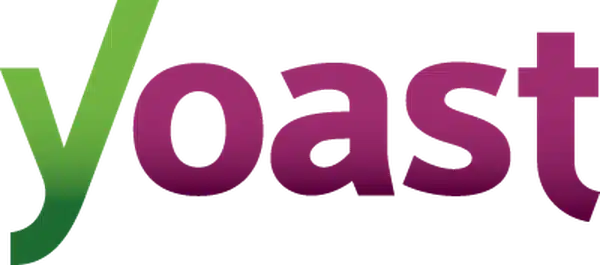 Das Yoast-Logo mit einem Text in den Farben Grün und Lila im AG Basel-Farbverlauf. Das Yoast-Logo mit einem Text in den Farben Grün und Lila im AG Basel-Farbverlauf.